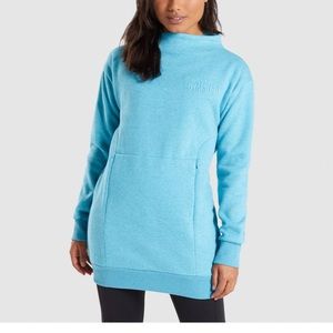 Gym shark teal sweatshirt
